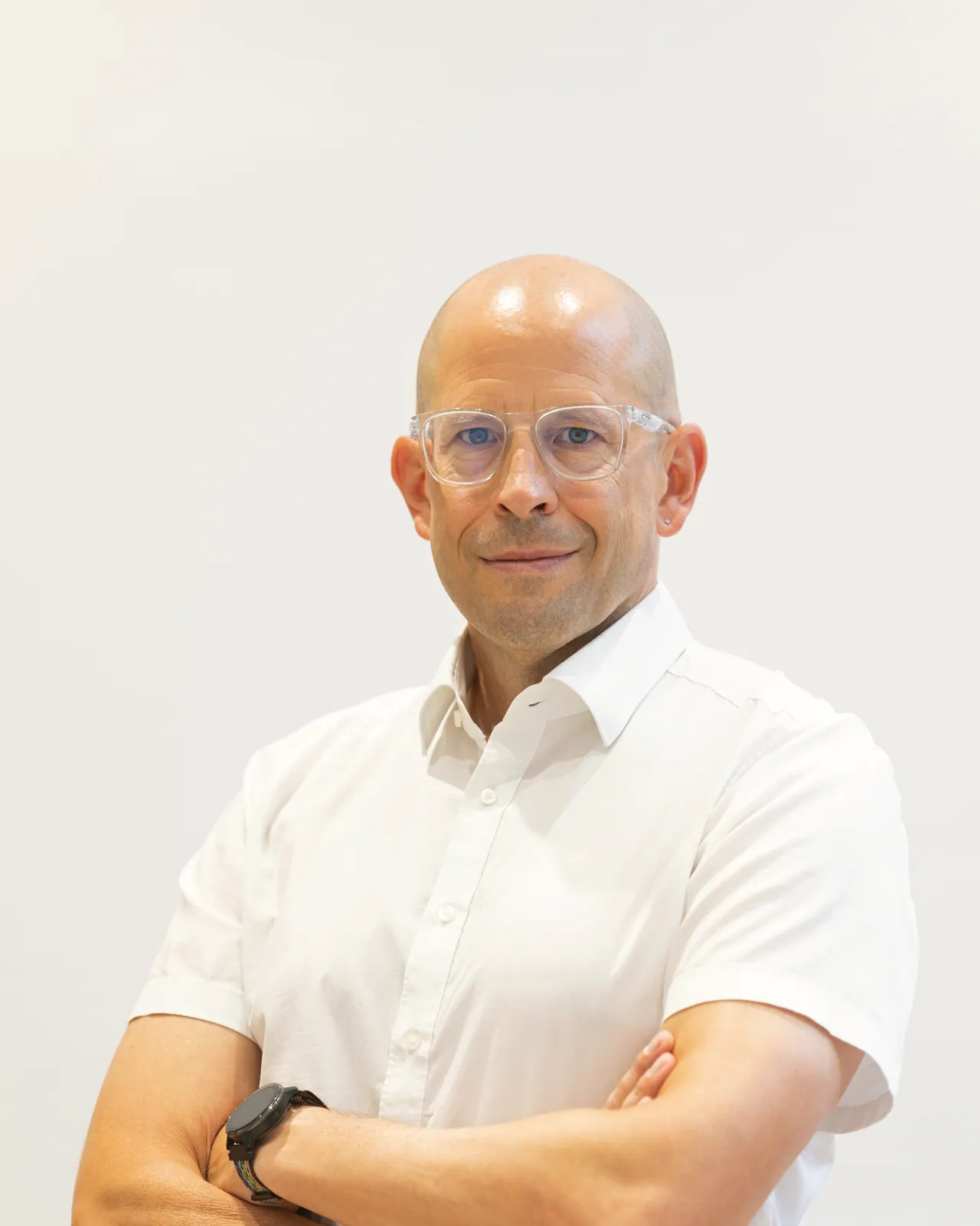 Dr. Christoph Lukas, Facharzt für Orthopädie und Sportmedizin, in seiner Praxis in Bietigheim-Bissingen