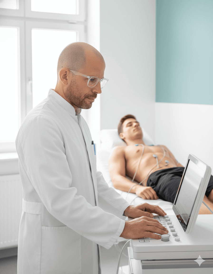 Sportärztliche Vorsorgeuntersuchung bei Dr. Lukas