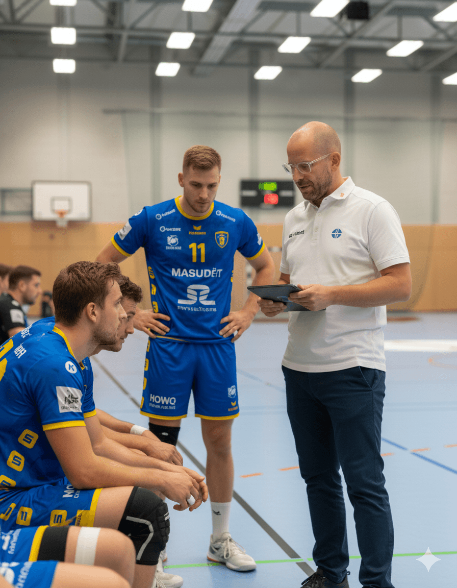 Dr. Lukas bei der sportmedizinischen Teambetreuung
